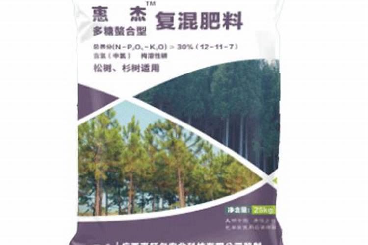 杉树施什么肥最好