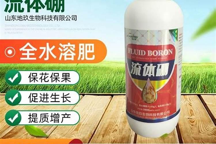 含硼的肥料有哪些