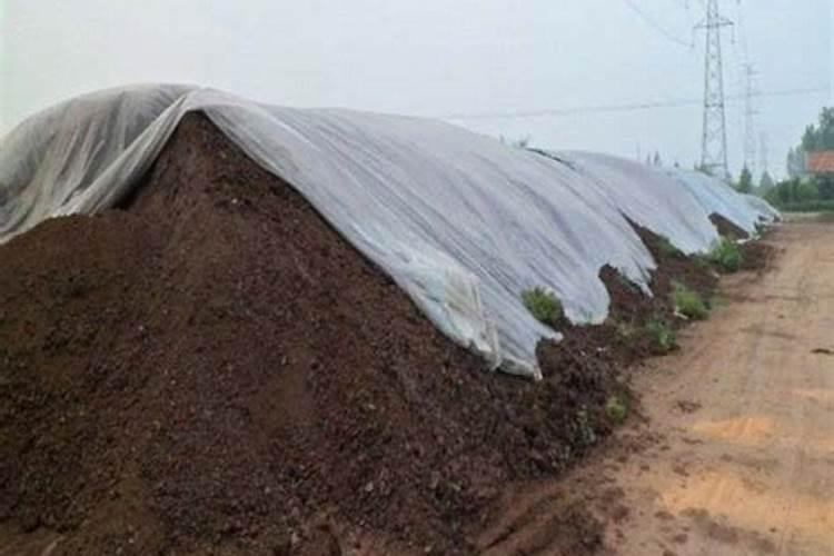 牛粪发酵有机肥