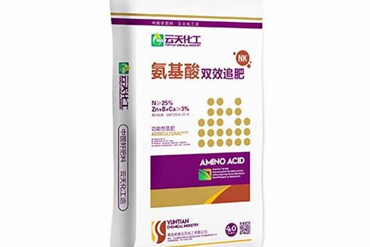 氨基酸对果树使用时间