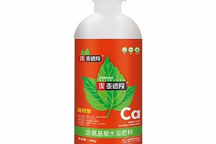 冲施的钙肥有哪些？