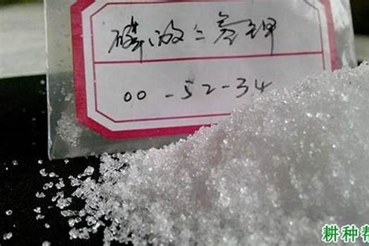 受冻害的花椒树能打磷酸二氢钾和芒台素内脂吗？
