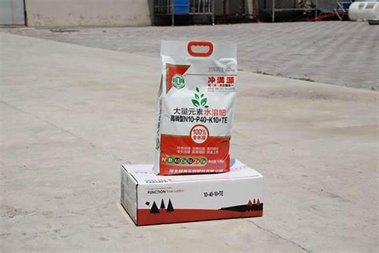 大量元素水溶肥的正确使用方法
