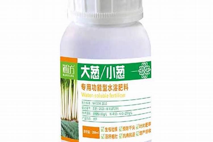 白露小葱能喷叶面肥吗？