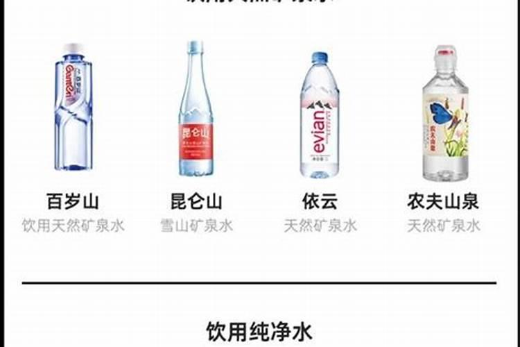 市售的纯净水中含有那些成分