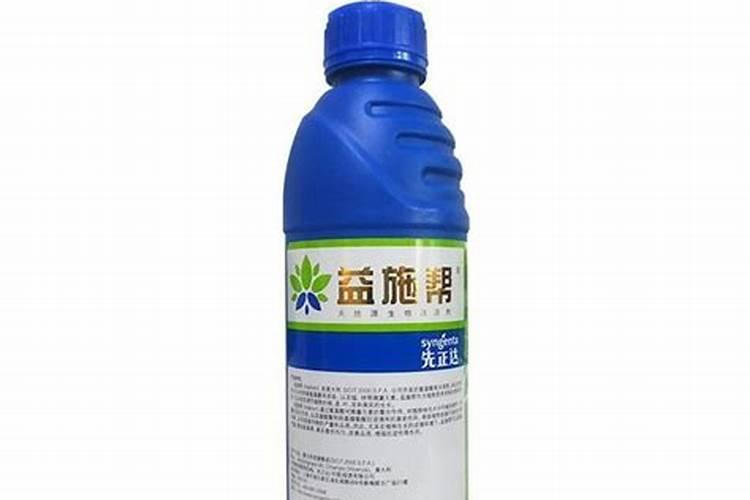 益施帮和毒死蜱能一起灌根吗