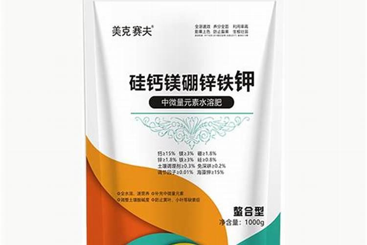 糖醇钙镁朋铁锌在桔柑园什么时候用好