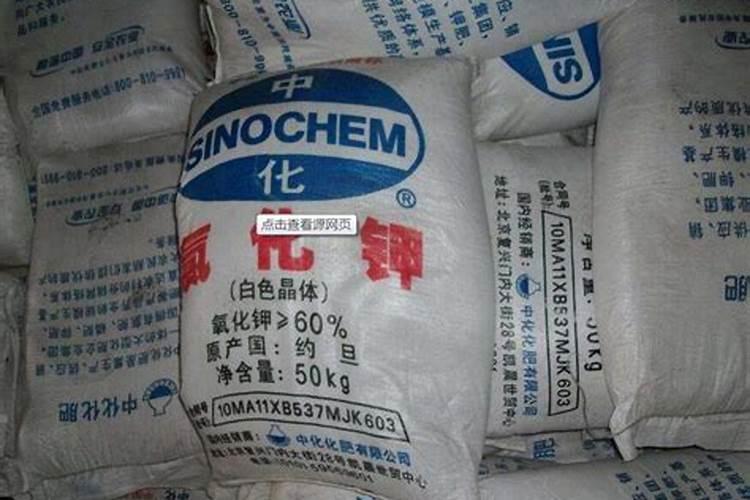 国家储备钾肥含量标准