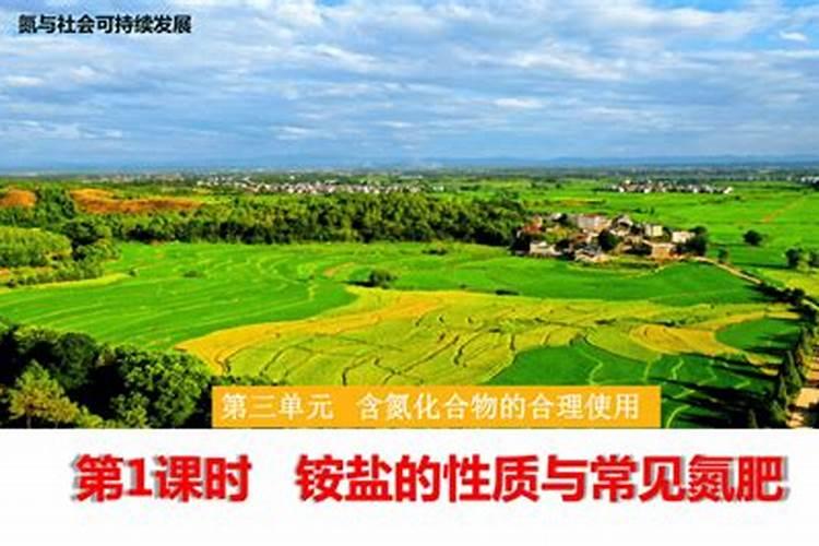 检验一种化肥是铵盐氮肥的方法是(科学方法)