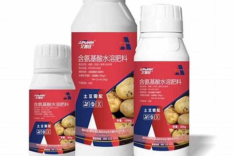 土豆施什么水溶肥？
