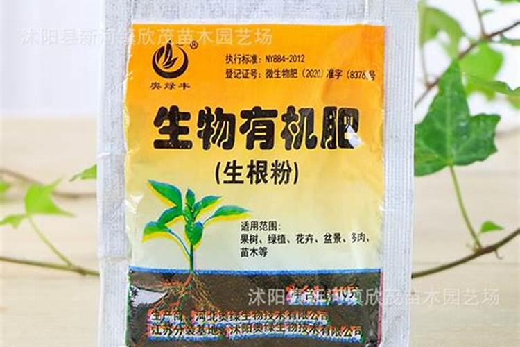 生根用什么肥