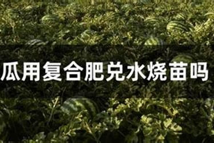 西瓜后期施什么肥料好？
