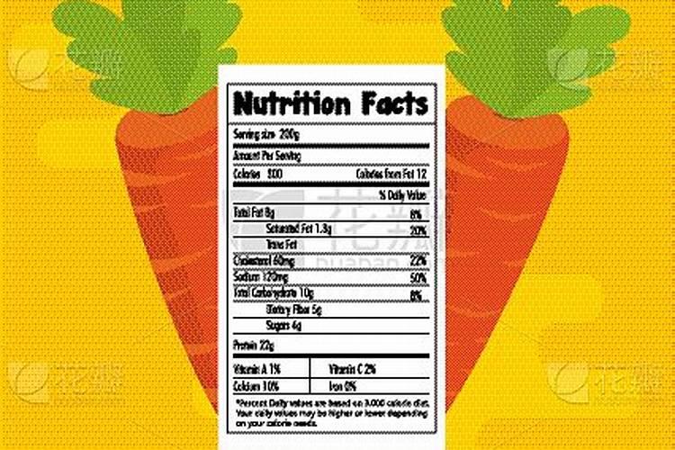 胡萝卜的营养成分