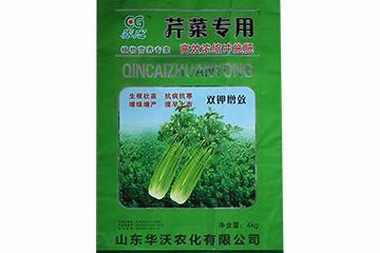 种芹菜用什么肥料