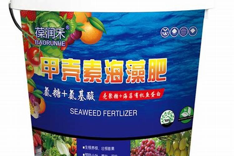 海藻精在肥料中的添加方法