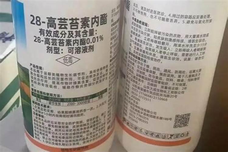 芸苔素多久喷一次,什么时候不能喷,什么情况下使用