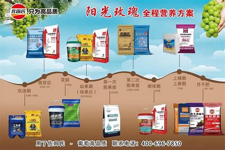 葡萄基肥应该放什么肥料