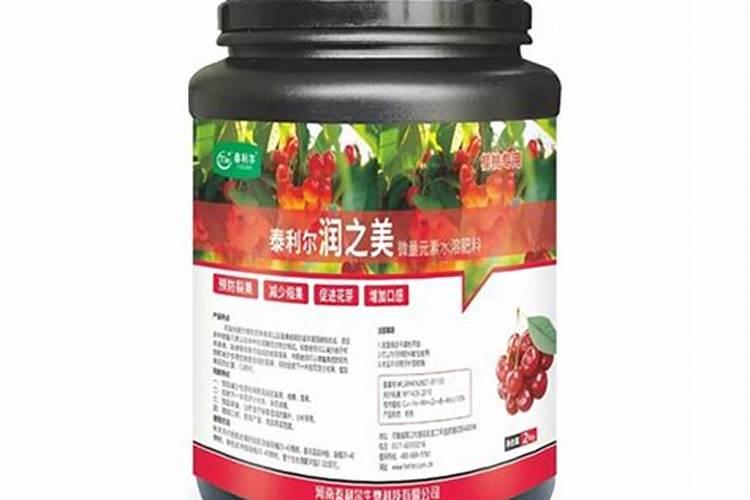 樱桃树秋季施什么肥最好