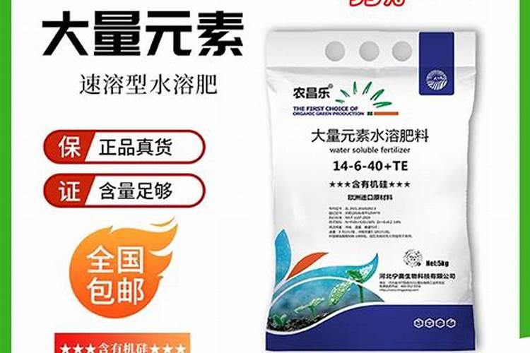 高氮高钾水溶肥什么时候使用？