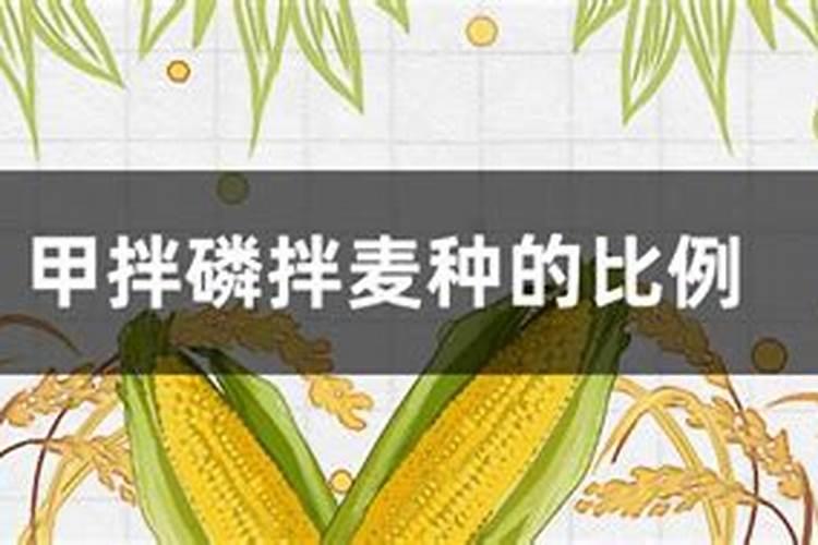 磷酸二氢钾拌麦种的方法