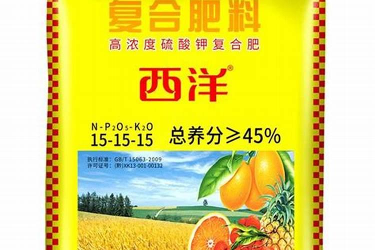 硫酸钾复合肥的施用方法