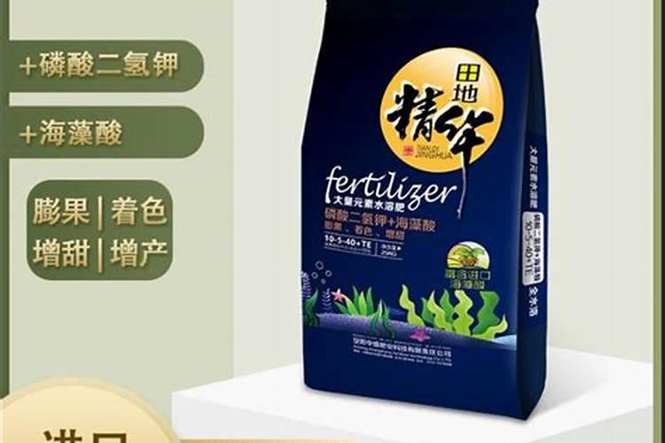 最好的海藻肥排名