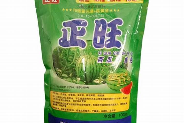 种西瓜用什么肥料又大又甜