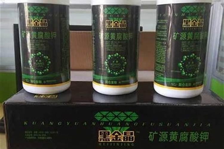 花生开花打矿源黄腐酸钾可以吗