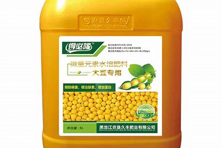 大豆用什么肥料做底肥好？大豆用什么水溶肥效果好？
