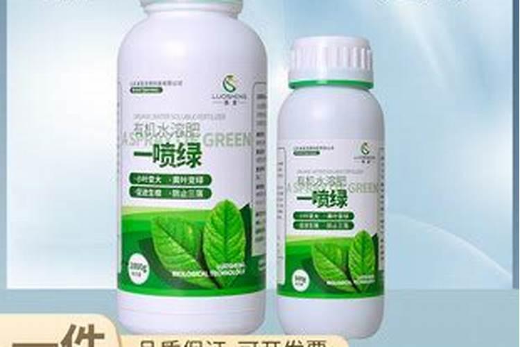 一喷绿使用方法和用量