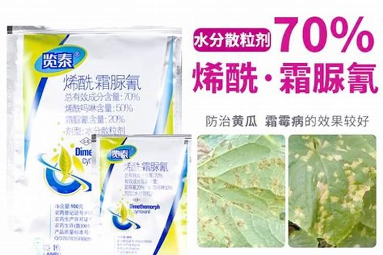 烯酰霜脲氰能和甲霜恶霉灵混用吗？