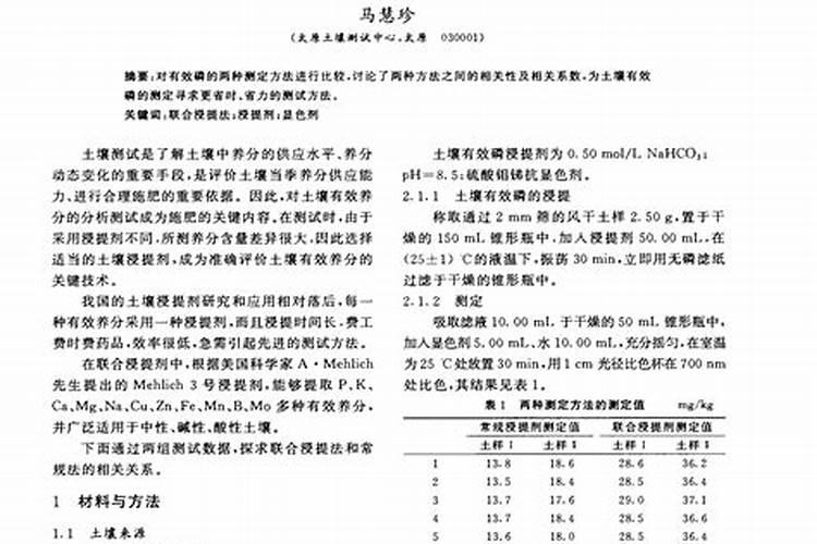复合肥中氮磷钾含量分析