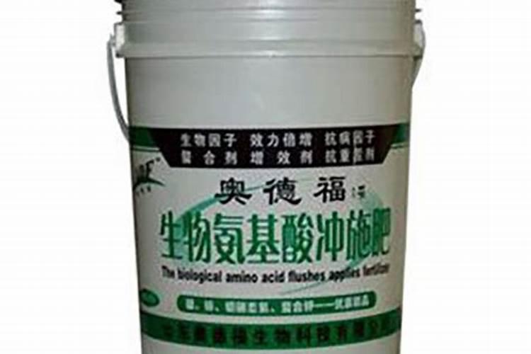 小树苗用氨基酸冲施肥可以吗