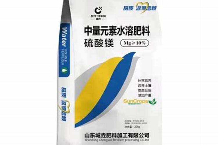 七水硫酸镁上枣树行吗
