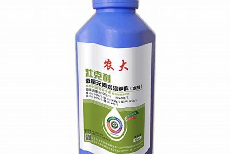 微量元素灌根兑水比例