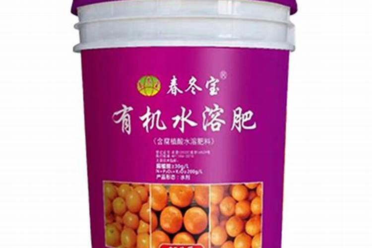 金桔树施什么肥料最好