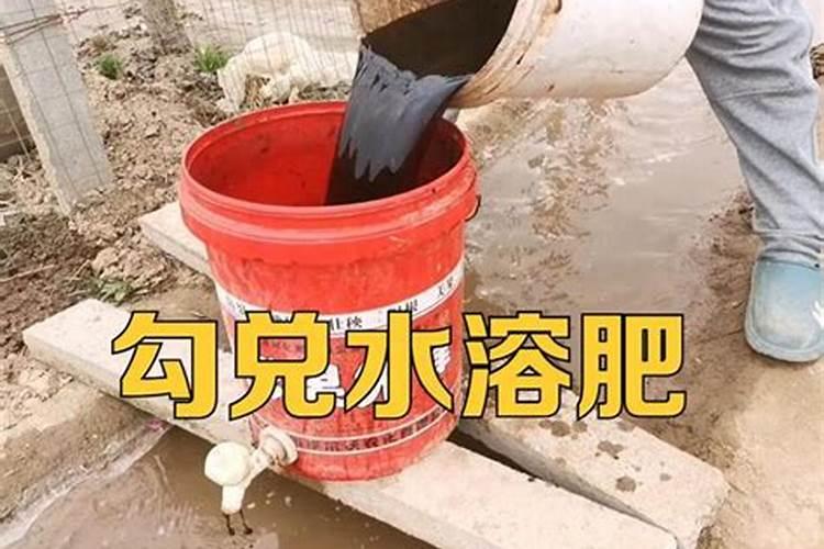 水溶肥溶化速度决定好与坏吗？