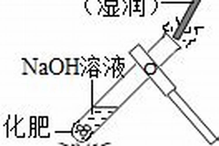 检验铵态氮肥的方法