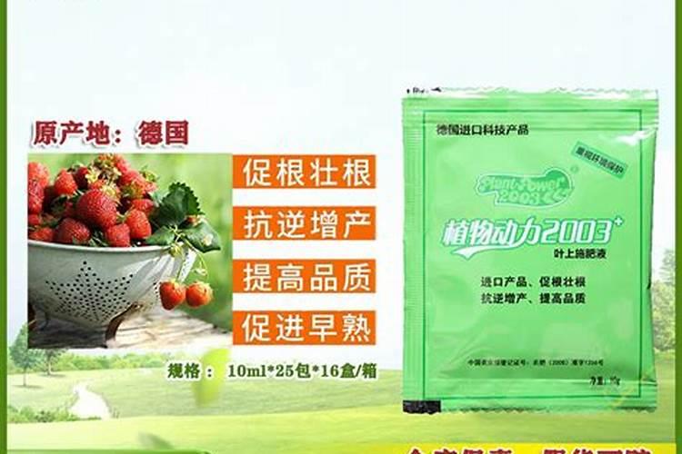 植物动力2003叶面肥的作用