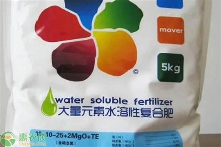 水溶肥每亩用多少