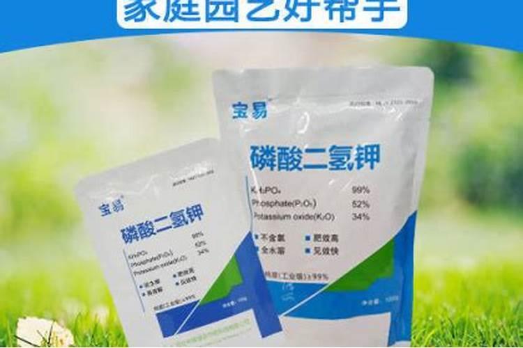给家里的花浇水的时候,磷酸二氢钾一克需要兑多少水
