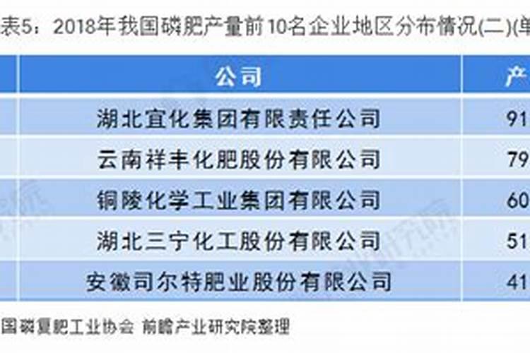 中国最大的磷矿上市公司 中国最大的磷矿上市公司是