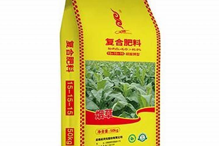 颗粒肖氨化肥对烟的作用