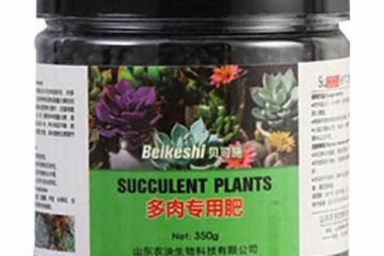 多肉花肥和普通花肥一样吗