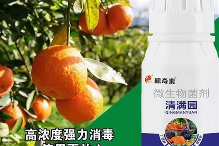 清满园杀菌剂在谢花以后喷可以吗