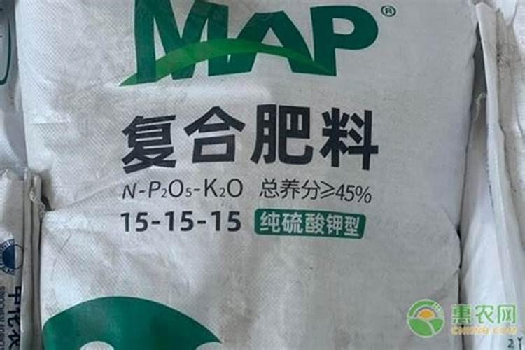 上芝麻肥料三个15的硫酸钾行吗