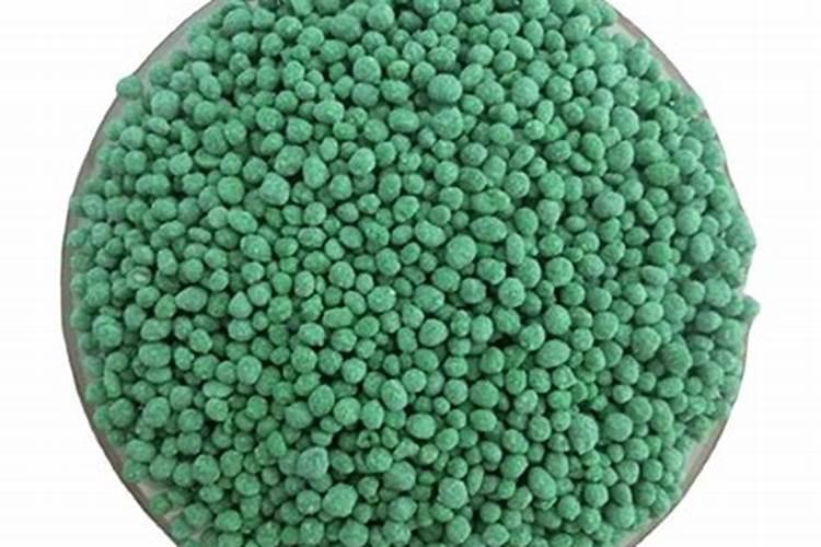 绿色的颗粒化肥有哪几种