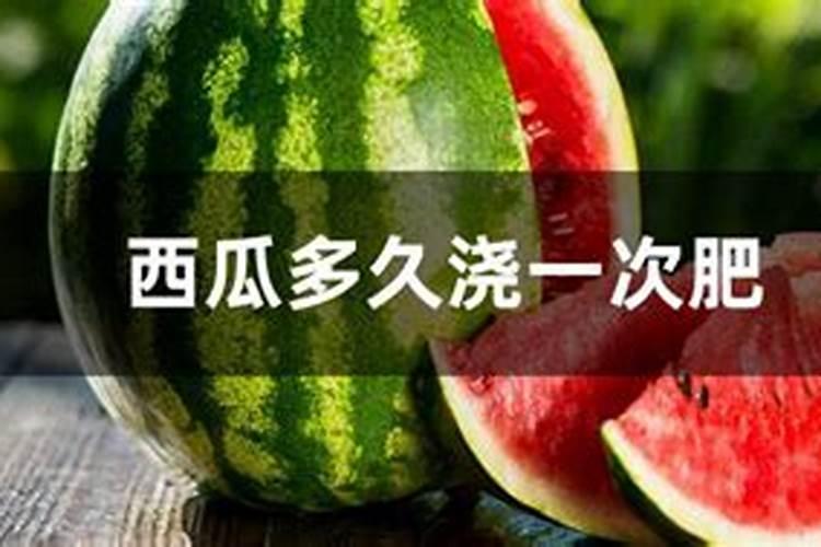 西瓜多久施一次复合肥,施肥时需要注意什么？