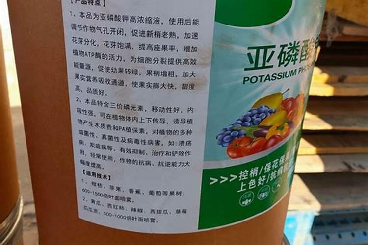 亚磷酸钾控旺效果咋样