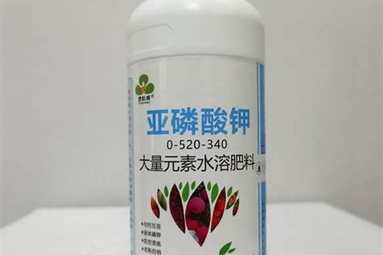 亚磷酸钾能和微量元素混用吗(亚磷酸钾复配使用禁忌)